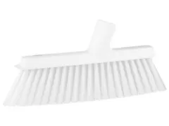 Vikan 31035 stofferbezem met haakse schroefdraad 250mm Wit