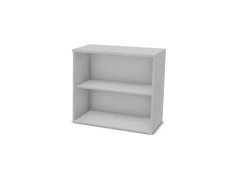 kantoorstelling,opbouwelement,HxBxD 740x800x445mm,MP-lichtgrijs