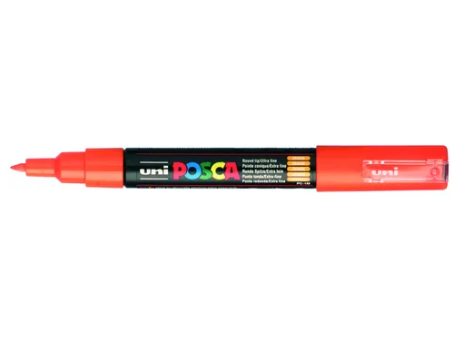 Verfstift Posca PC1MC Extra Fijne punt 0,7-1,0mm oranje