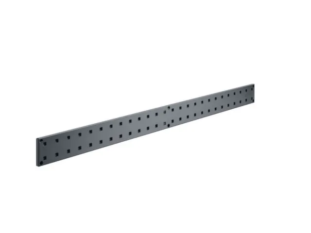 rail latéral à plaques perforées,HxlxP 76,2x990x13mm,acier,RAL7016