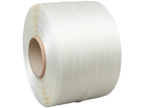 Omsnoeringsband Textiel Wit 13mmx500m Handmatig