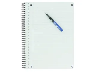 Collegeblok Oxford School A4+ 23-gaats lijn 80vel voordeelpak assorti - 5
