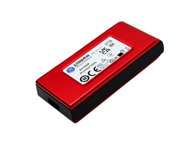 2TB XS1000 Red External USB 3.2 Gen 2 Draagbare Solid State Drive