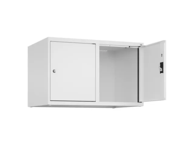 opzetkast,v. locker,2vak.,vak B 400mm,HxBxD 500x800x500mm,cilinderslot