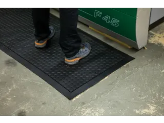 werkplek-vloerbedekking,kliksysteem,HxLxB 13x710x780mm,rubber - 3