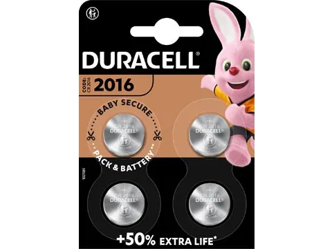 knoopcel Specialty Electronics CR2016 4 stuks