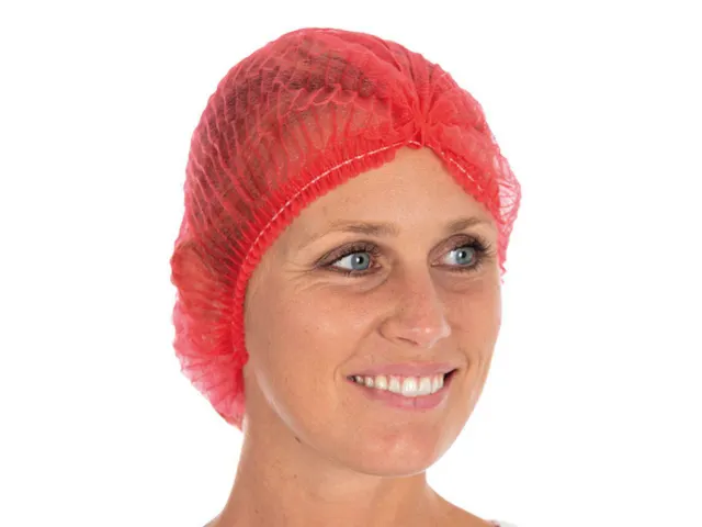 Franz Mensch Hygonorm 121052 Clip cap Haarnetje 55cm Rood 1000 stuks