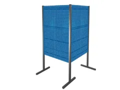 scheidingswand van geperforeerde plaat,dubbel veld 90°,totale B 2000m