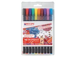 Brushpen edding 1340 assorti tangle etui à 10st