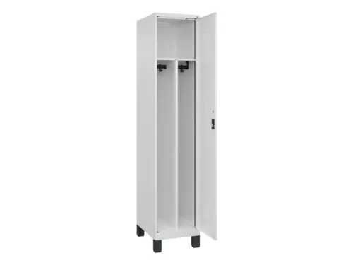 locker voor scheiding van kleding,HxBxD 1950x400x500mm,1vak