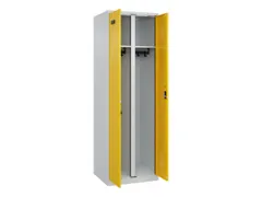 locker voor scheiding van kleding,HxBxD 1850x600x500mm,2vak