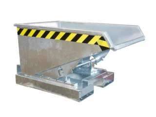 Kiepbak Hxbxd 550x640x960mm 0.15m³ Afrolmechaniek Verzinkt - 1