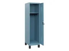 schoollocker,HxBxD 1630x400x500mm,1vak,vak B 400mm,draaigrendel,voeten