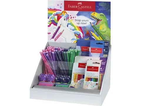 Display Faber-Castell Unicorn en Dino 192 stuks