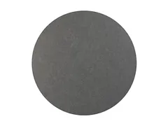 Akoestisch PET-vilt rond plafondpaneel Ø120cm Donkergrijs