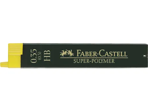 Potloodstiftjes Faber Castell Super-polymer 0.35mm Hb
