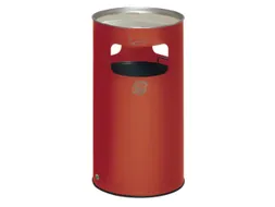 Combi-asbak Hxø 760X420Mm Rond Rood