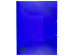 Elastomap Kangaro A4 PP transparant blauw