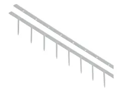 Surebindstrip GBC 25mm 10-pins grijs 100 stuks