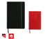 Carnet de notes Quantore A5 ligné 192 pages 80g rouge