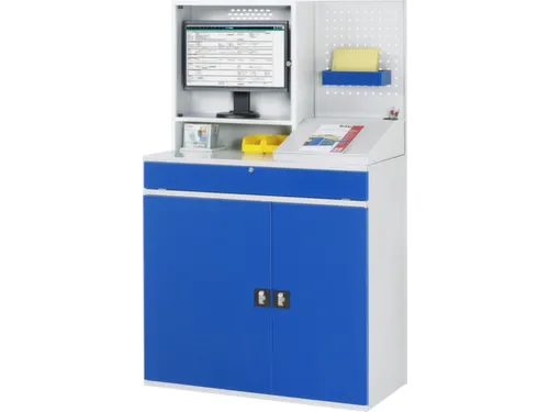 Computerkast 1770x 1100x 520mm Uittreklade Voor Toetsenbord Monitorvak
