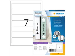 Herma 4283 Rugetiket 192x38 mm Wit permanent klevend 700 stuks