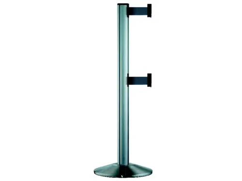 Afzetsysteem Satijn 2.3m 1000x70mm 2 Afzetbanden Bandkleur Rood/wit