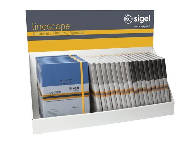 Inhoud agenda's Linescape 2027 display SP043 Topper ST116 meebestellen