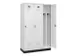 locker voor scheiding van kleding,HxBxD 1950x1200x500mm,3vak