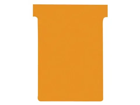 T-planbordkaarten index 3, ft 120 x 92 mm, oranje
