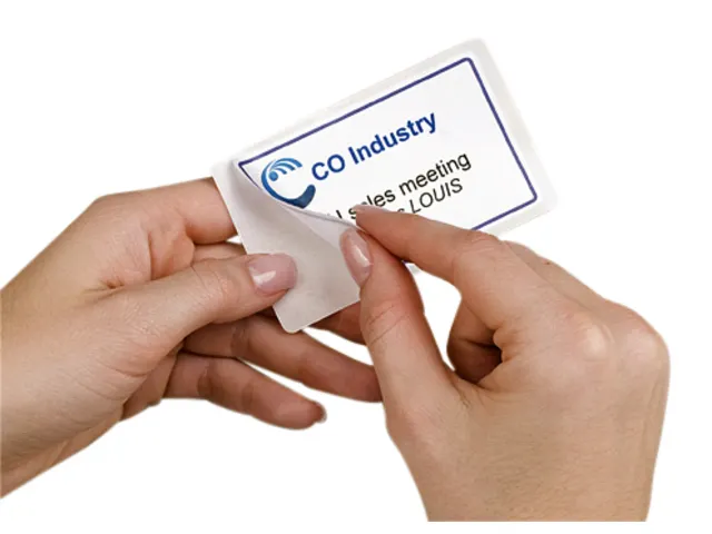 Naambadge etiket Avery L4785-20 80x50mm Laserprinter 200 stuks