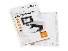 Kaart Badge Durable Duraprint 40x75mm