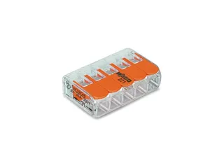 Compacte Verbindingsklem 5 x 0.2 - 4mm² Voor Alle Kabelsoorten - 1