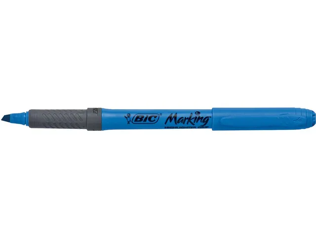 Surligneur Grip boîte de 12 pièces bleu
