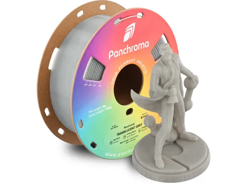 PLA Translucent 1,75mm Grijs 1kg Panchroma 3D Filament