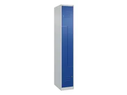 Z-garderobekast,HxBxD 1850x300x500mm,vak B 150/300mm,cil.-slot