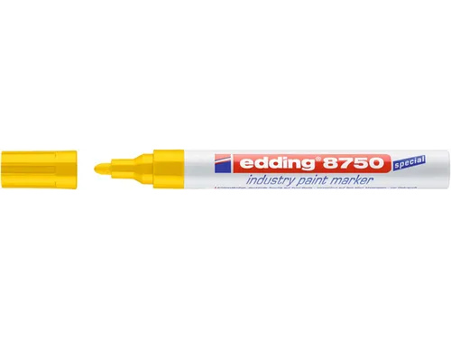 Lakmarker edding e-8750 industry geel