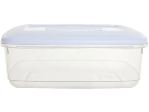 Vershouddoos Met Deksel Rechthoekig 3 Liter Transparant