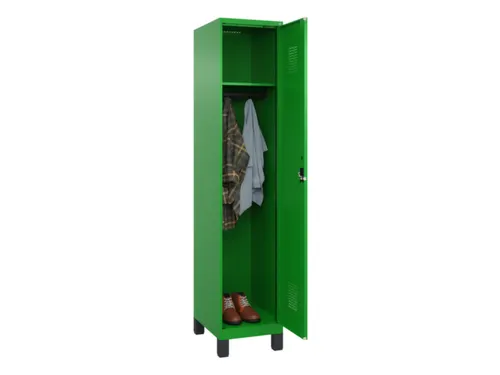 locker,HxBxD 1950x400x500mm,1vak,vak B 400mm,cil.-slot,voeten