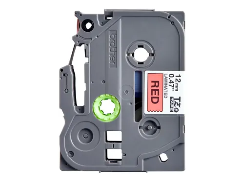Labeltape Brother P-touch TZe-431 standaard 12mm zwart op rood