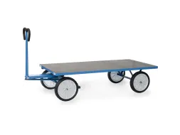 Handtrekwagens 6406v 1250kg 2000x1000mm Massief Rubber