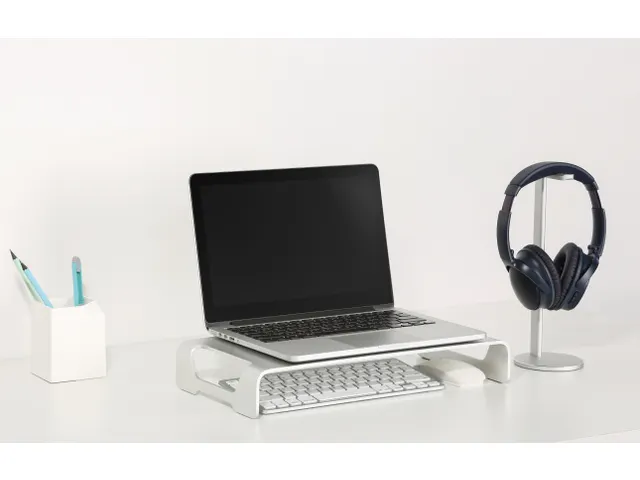 Aluminum Monitorverhoger Hoogte 60 mm