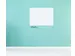 Glasbord Premium 90x120cm Wit Magneethoudend Verborgen Ophang