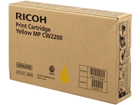 841638 Ricoh Cw2200Sp Gel Ink Yellow