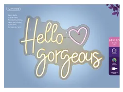 Ledbord Lumineo indoor USB neon Hello Gorgeous