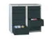 ladekast HxBxD 900x1000x500mm 10laden RAL7035 front RAL7016