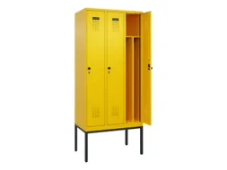 locker voor scheiding van kleding,HxBxD 2120x900x500mm,3vak