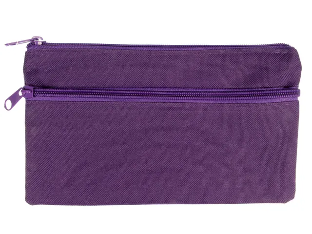 Trousse Kangaro plate 21x11cm violet