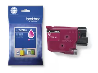 Inktcartridge Brother LC-528M rood 5.000 pagina's - 2