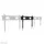 Neomounts LEVEL-750 WL30-750BL18 Vlakke heavy duty muurbeugel - 55-98